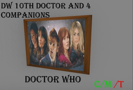 Second Life Marketplace - DW 10th doctor and 4 companions